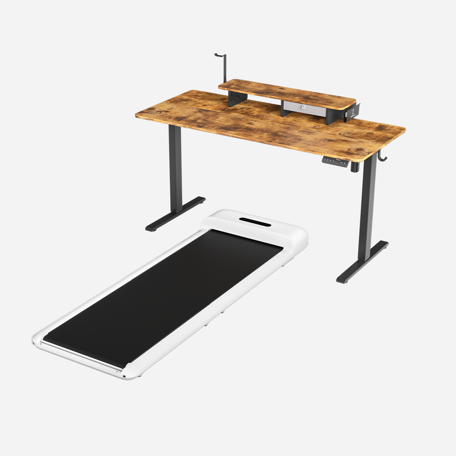ETSFI21 Adjustable Standing Desk+ C2 Walkingpad