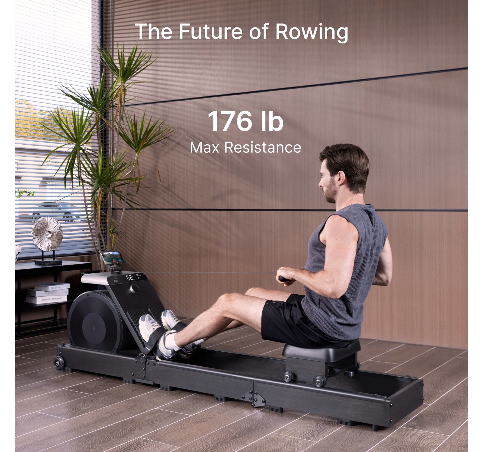 WM20 Tri-fold Water Rowing Machine