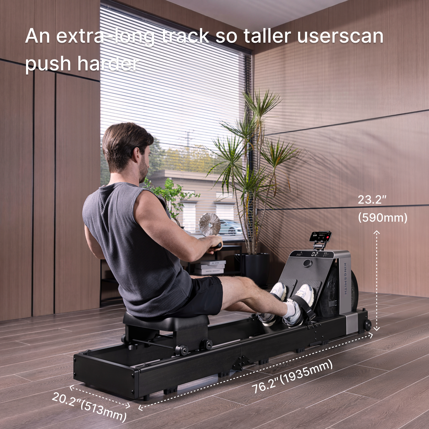 WM20 Tri-fold Water Rowing Machine