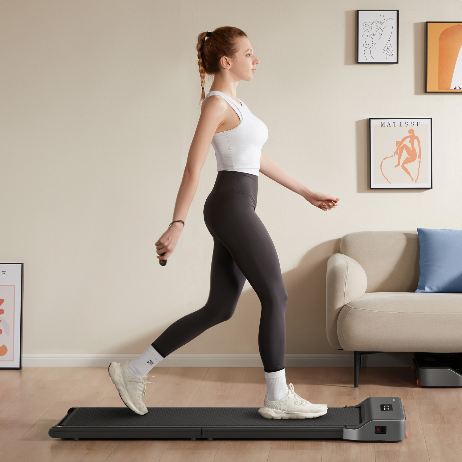 WalkingPad Z1F Grey Folding Walking Machine